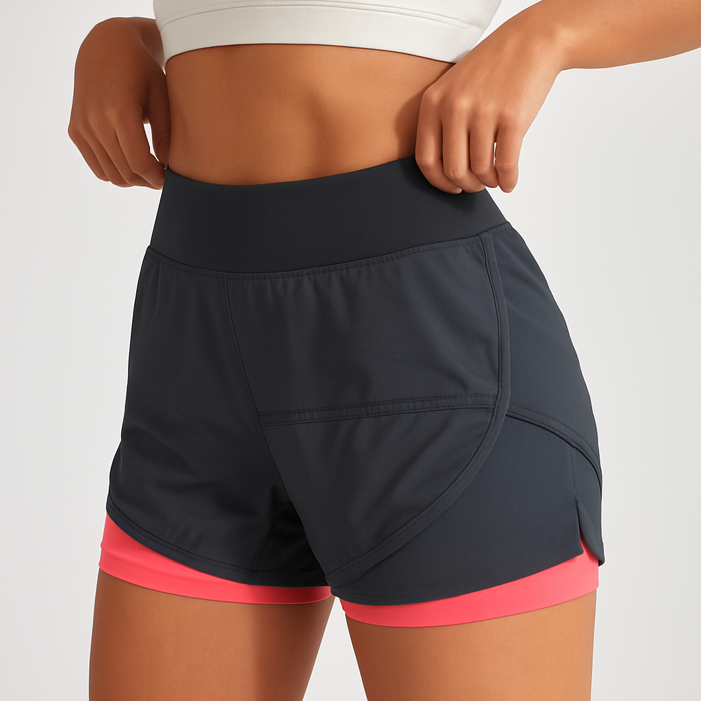 GIOO 2-in-1 Athletic Running Shorts