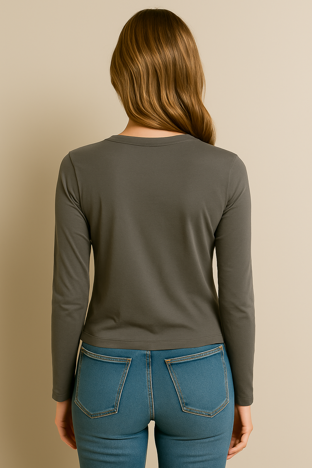 Gray Valentine Heart Tee