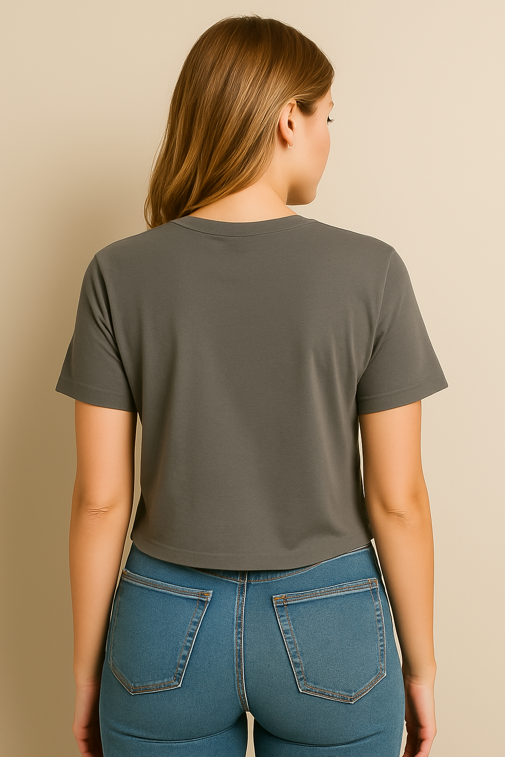 Gray Hello Kitty Bling Tee